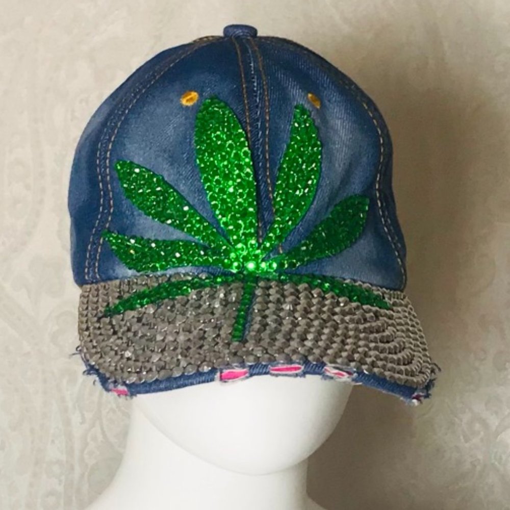COPY - Rhinestone Botanical Hat